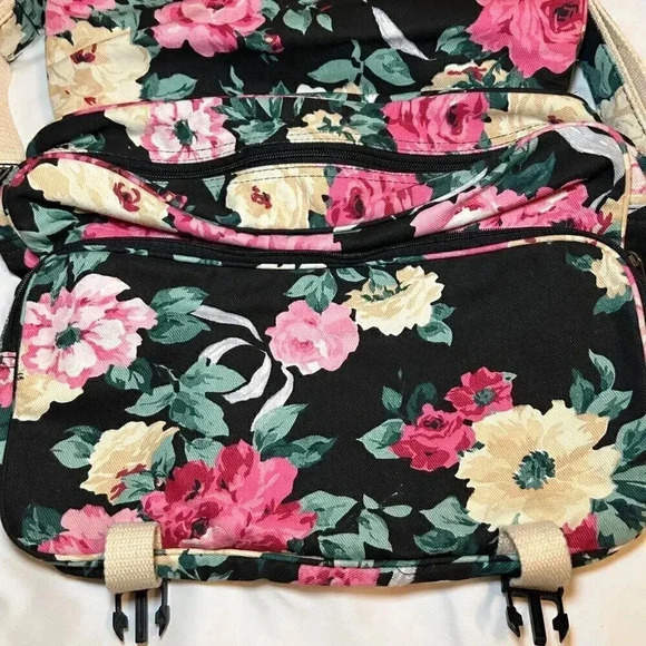 LaCrosse Floral Canvas Crossbody Bag OS - Picture 3 of 10